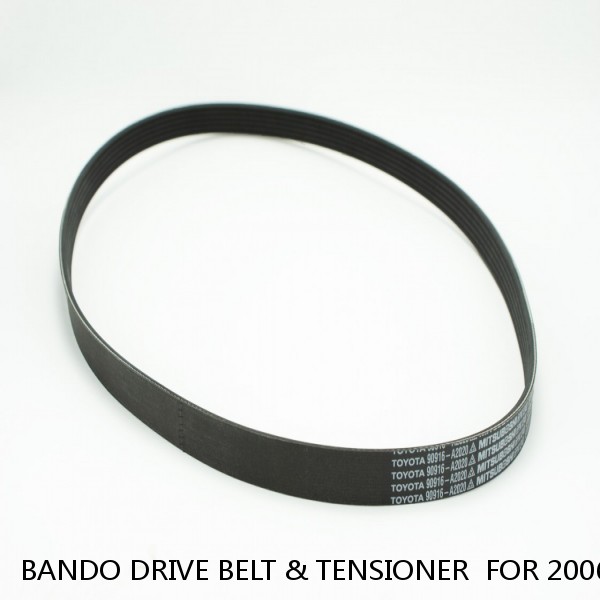 BANDO DRIVE BELT & TENSIONER  FOR 2006-2007-2008 TOYOTA RAV4 2.4L L4 (Fits: Toyota)