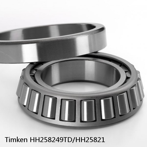 HH258249TD/HH25821 Timken Tapered Roller Bearing #1 small image