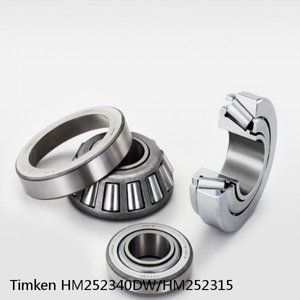 HM252340DW/HM252315 Timken Tapered Roller Bearing #1 small image