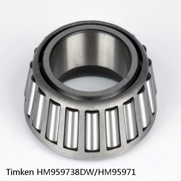 HM959738DW/HM95971 Timken Tapered Roller Bearing #1 small image
