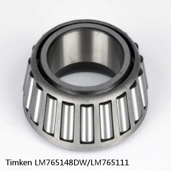 LM765148DW/LM765111 Timken Tapered Roller Bearing #1 small image