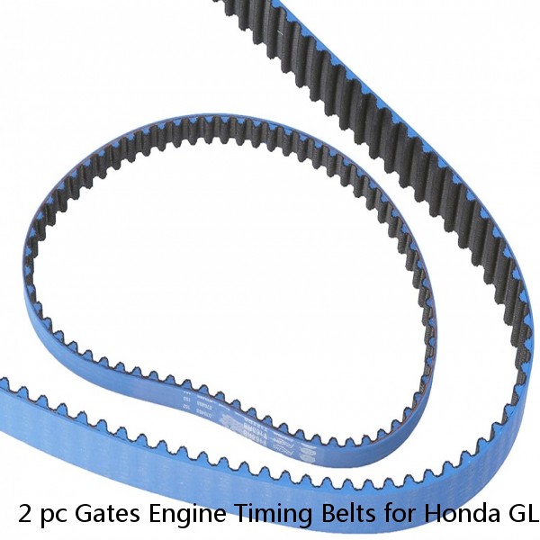 2 pc Gates Engine Timing Belts for Honda GL1000 Gold Wing 1978-1979 Valve bg #1 small image