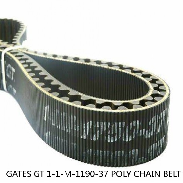 GATES GT 1-1-M-1190-37 POLY CHAIN BELT #1 small image