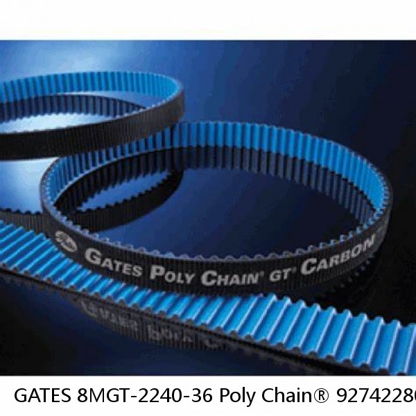 GATES 8MGT-2240-36 Poly Chain® 92742280 Poly Chain Belt - GT, 8 mm Pitch, 2240 m #1 small image
