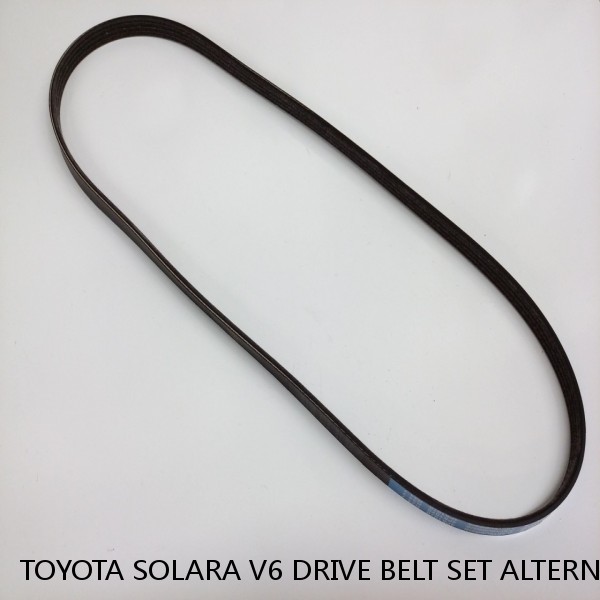 TOYOTA SOLARA V6 DRIVE BELT SET ALTERNATOR/AC POWER STEERING  4pk880  6pk1040 (Fits: Toyota) #1 small image