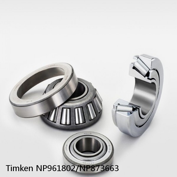 NP961802/NP873663 Timken Tapered Roller Bearing #1 image