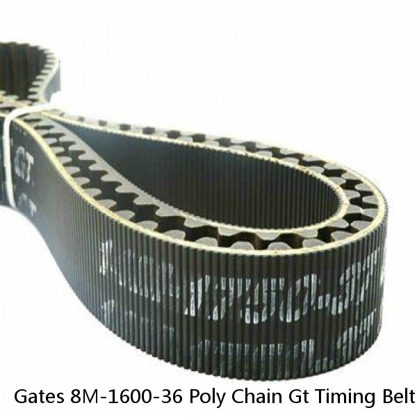 Gates 8M-1600-36 Poly Chain Gt Timing Belt #1 image