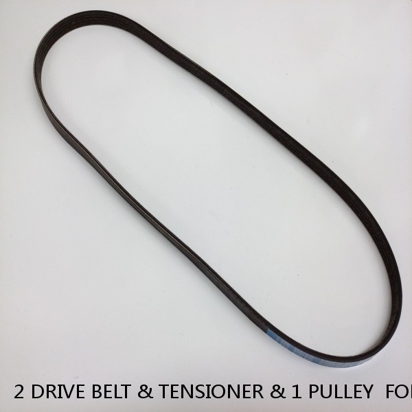 2 DRIVE BELT & TENSIONER & 1 PULLEY  FOR 2010-2011 TOYOTA CAMRY 2.5L  (Fits: Toyota) #1 image